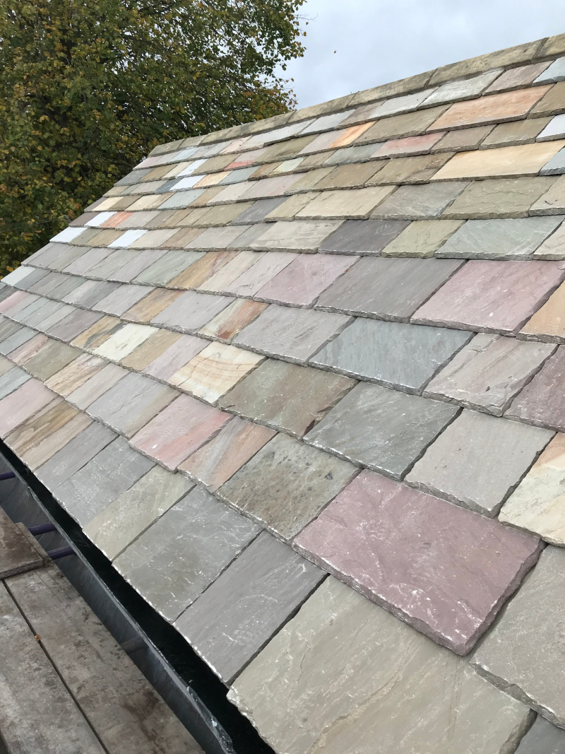 Stone tiled roof slates Carlisle.